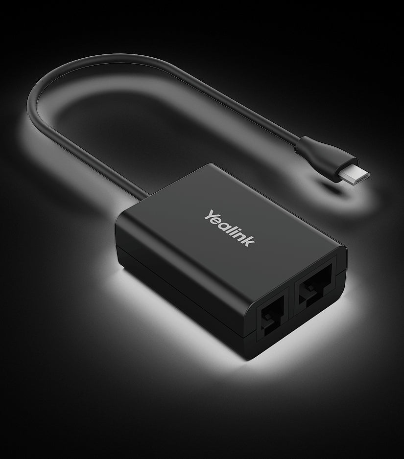 Yealink EHS61 Wireless Headset Adapter for WH62/3, Compatible with Unify/Mitel/Yealink T27G/29G/4xG Yealink EHS61 Wireless Headset Adapter for WH62/3, Compatible with Unify/Mitel/Yealink T27G/29G/4xG